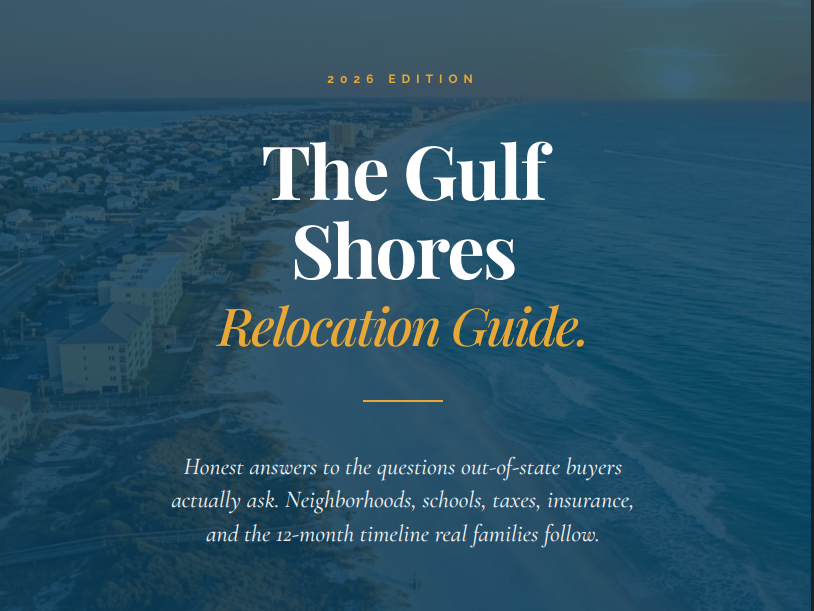 Gulf Shores relocation guide lead magnet cover
